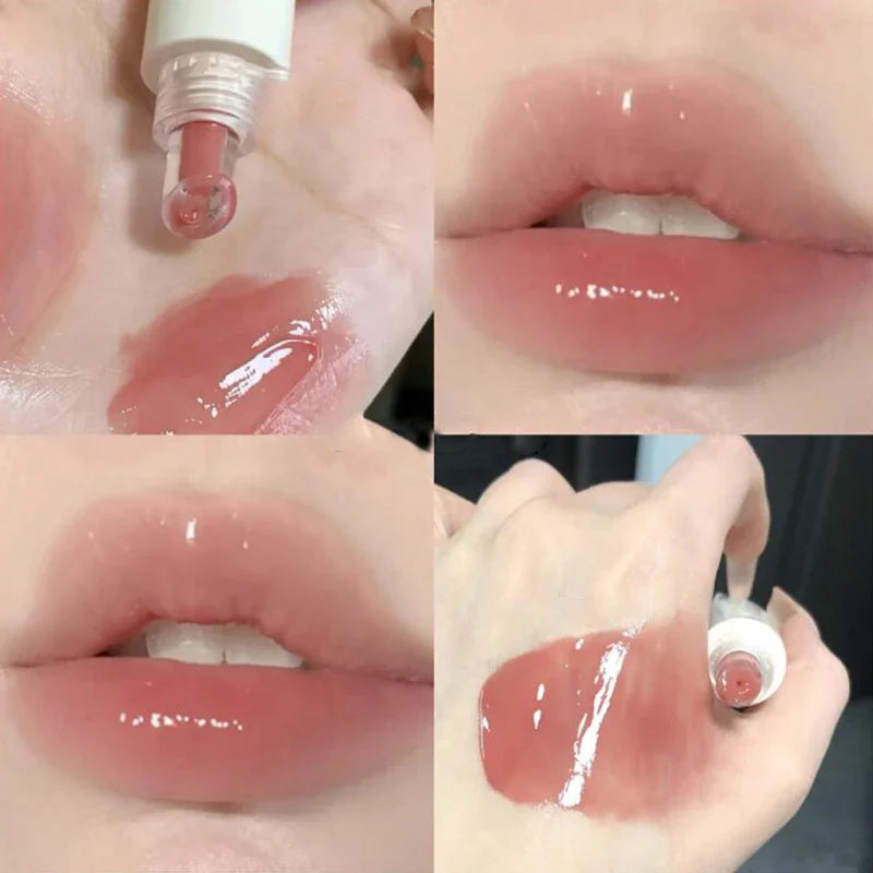 Carvallo-Gloss LumiLips MirrorGloss | Klar glansvård med jelly-textur | Fuktgivande & Icke-klibbig | 5 ml