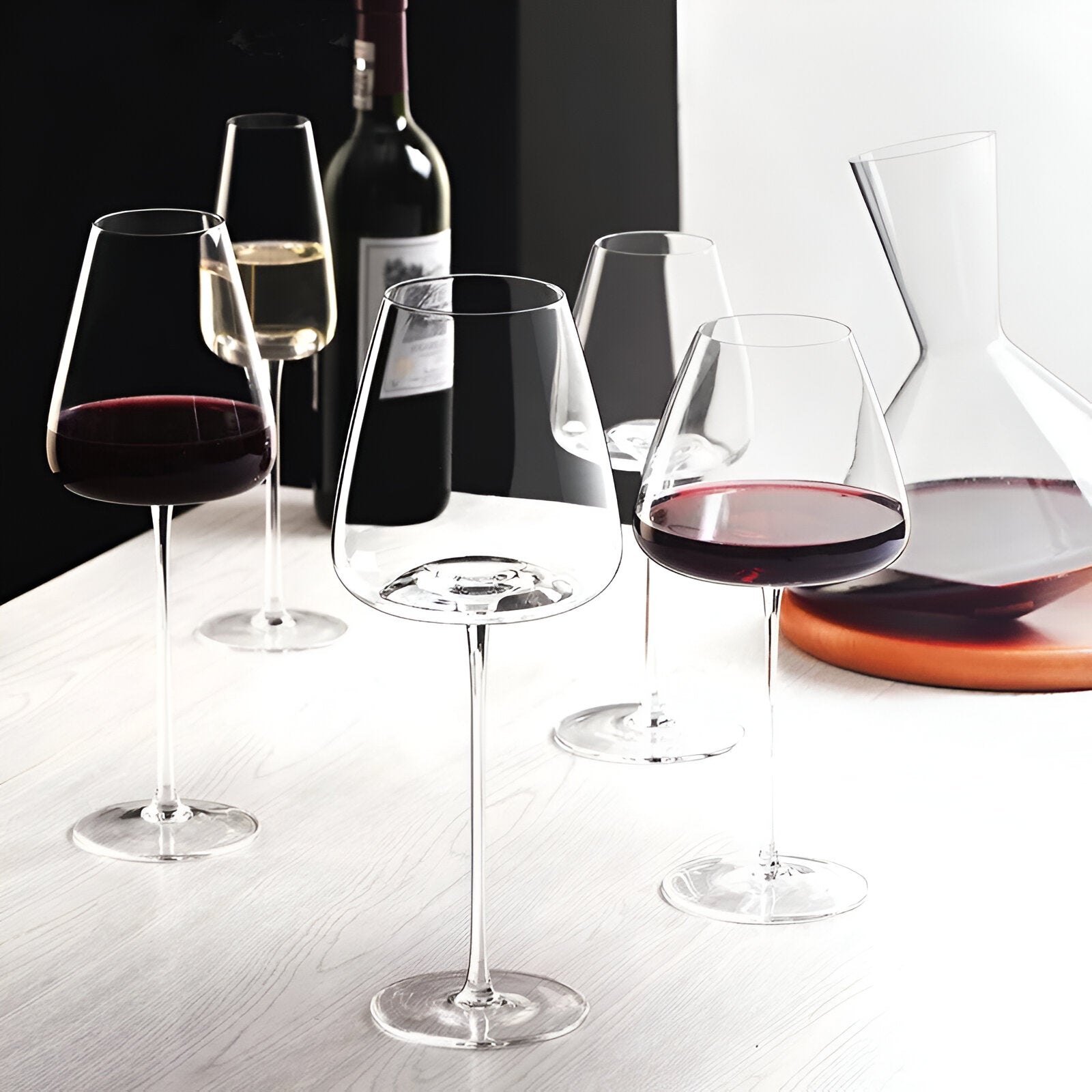 Kristallvinsglas i 2-pack, 4-pack eller 6-pack – Handgjorda &amp; Eleganta