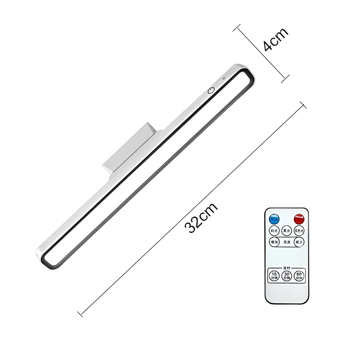 LED-ljusskena med magnet – Trådlös &amp; Mobil | Perfekt för flexibel belysning