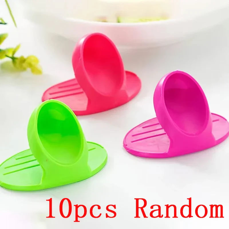 Carvallo Fingerhitzeskydd HeatGrip MiniGlove | 2/10 stycken | Värmebeständig & Halkfri | För Ugn & Mikrovågsugn | Kökstillbehör