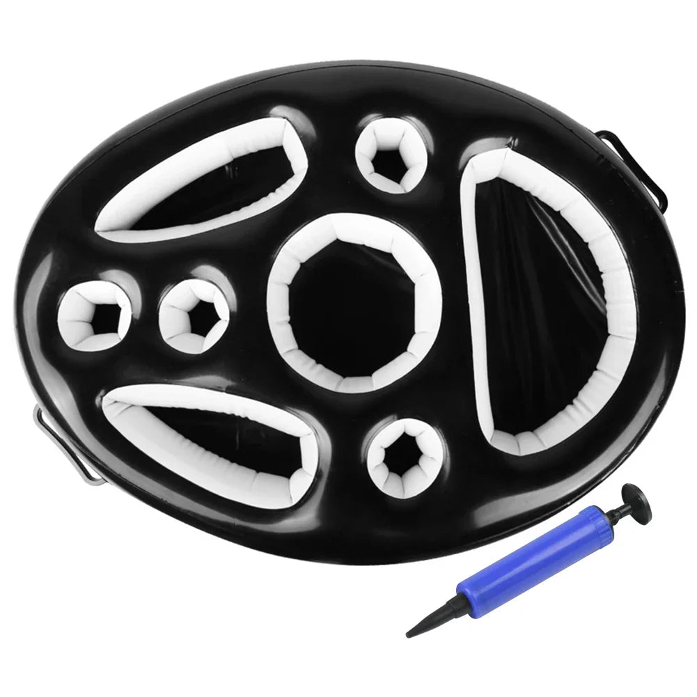 Carvallo | Uppblåsbar dryckeshållare pool | Anti-tipp design | För burkar & flaskor