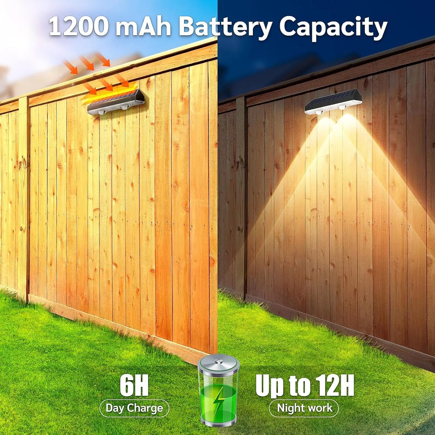 Carvallo Solar Stakelampa | Varmvit & RGB Färgbyte | IP65 Vattentät | Trådlös Montering
