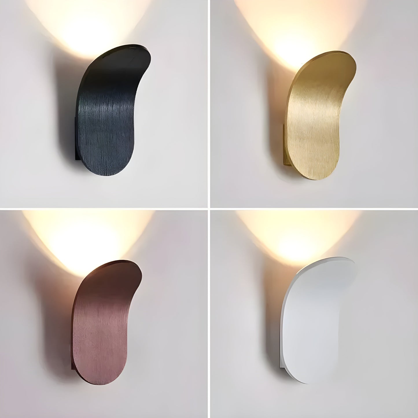 LED vägglampa med svängarm – Justerbar design för hall och vardagsrum