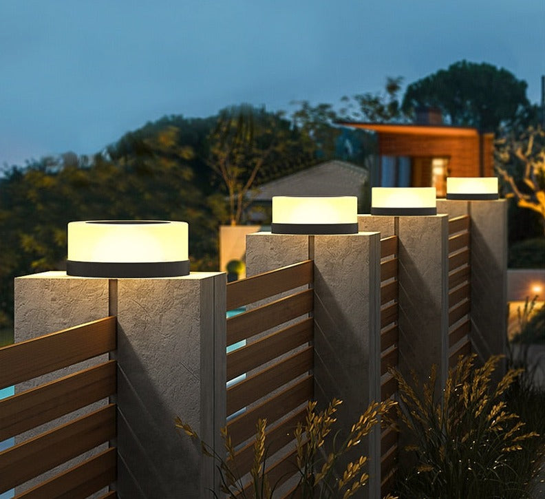 Carvallo-vägglampa LumaSteel | Med skymningssensor | Rostfritt stål & Aluminium | IP65 Väderbeständig | LED Varmvit