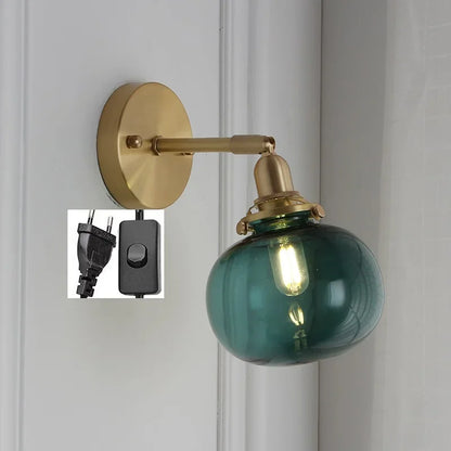 LichtKrona - Modern Vägglampa med Dragströmbrytare