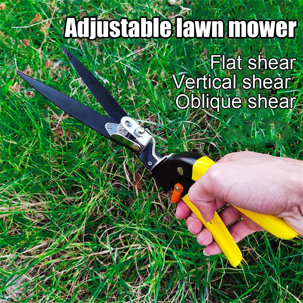 Carvallo EdgeFlex Rotating Lawn Edger | Ergonomic & Versatile | For Lawns, Beds & Shaping