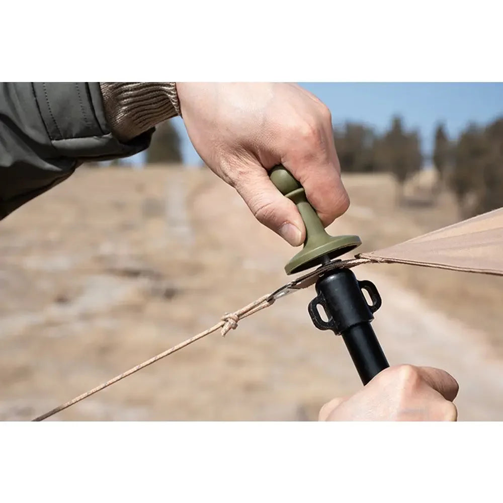 Carvallo Shield 4 Tältstänger-kåpa 4-pack | Åskskydd & Antistatisk | För camping, solsegel & utomhustält | Väderbeständig & flexibel