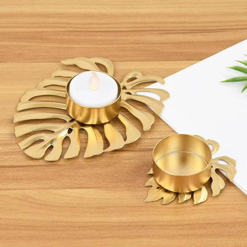 Carvallo | LeafHolder - Monstera-ljusstake