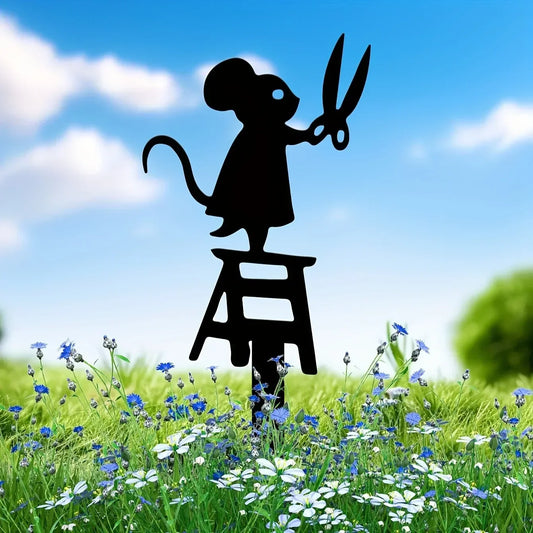 Carvallo FerroCharm | Klassisk metalldesign | Med jordspett | För trädgård, staket & terrass