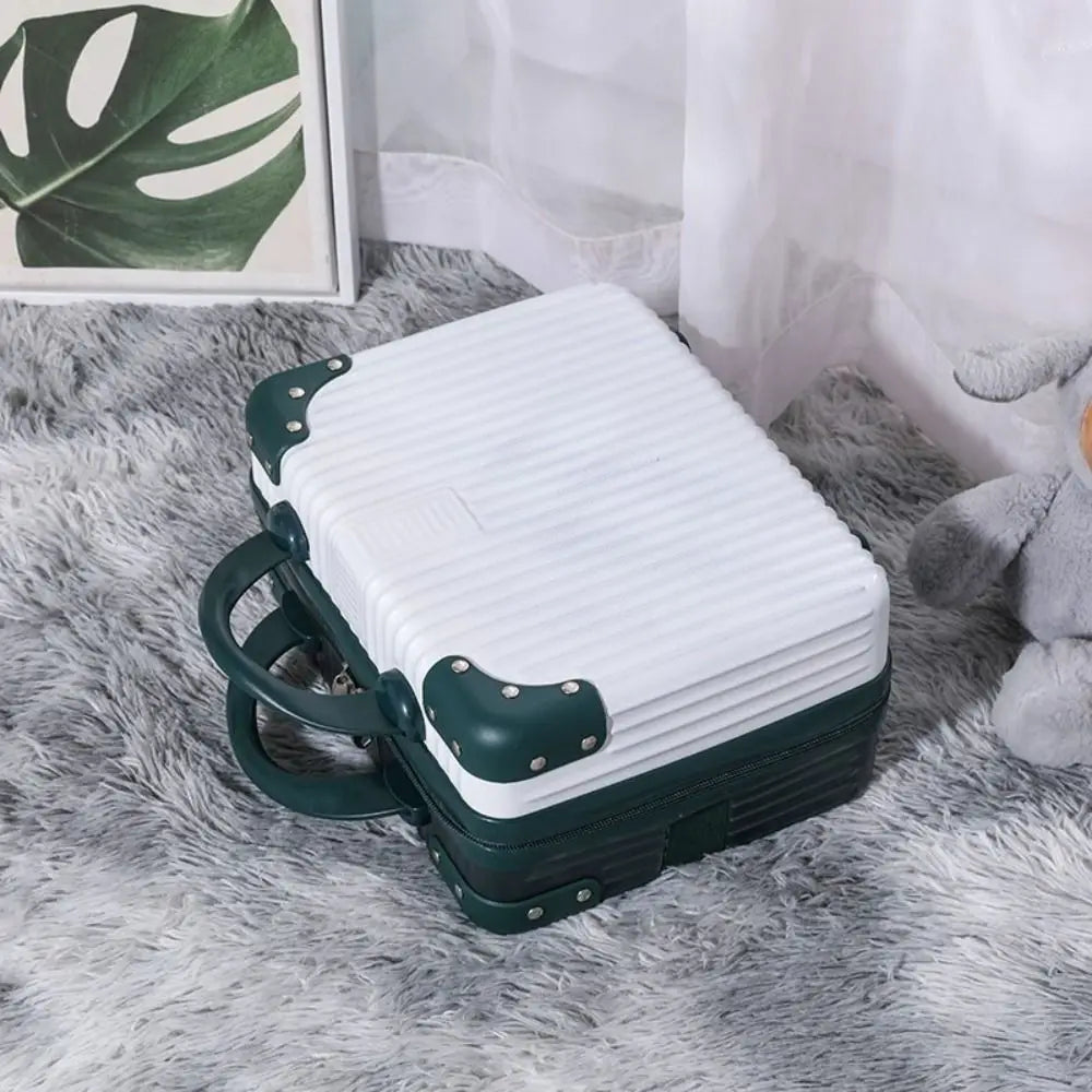 Carvallo Mini-kosmetikkoffert | Kompakt &amp; Stilig | Hard skall av ABS+PC | Ideal för resor &amp; smink