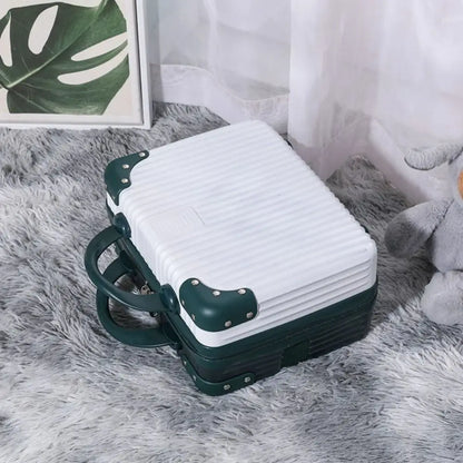 Carvallo Mini-kosmetikkoffert | Kompakt &amp; Stilig | Hard skall av ABS+PC | Ideal för resor &amp; smink