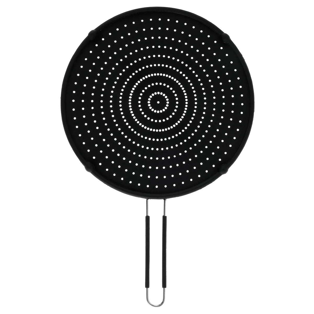 Carvallo CookSafe FlexGuard | Silikon &amp; Rostfritt stål | Fällbart stänkskydd för panna &amp; gryta | 50×32 cm | Värmetålig &amp; Diskmaskinssäker