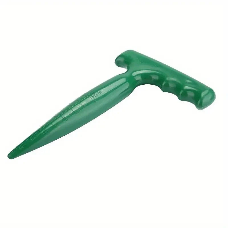 Carvallo Planteringshålsmarkör | Med djupskala & fröspenderare | Lätt & precis | För frön, lökar & plantor