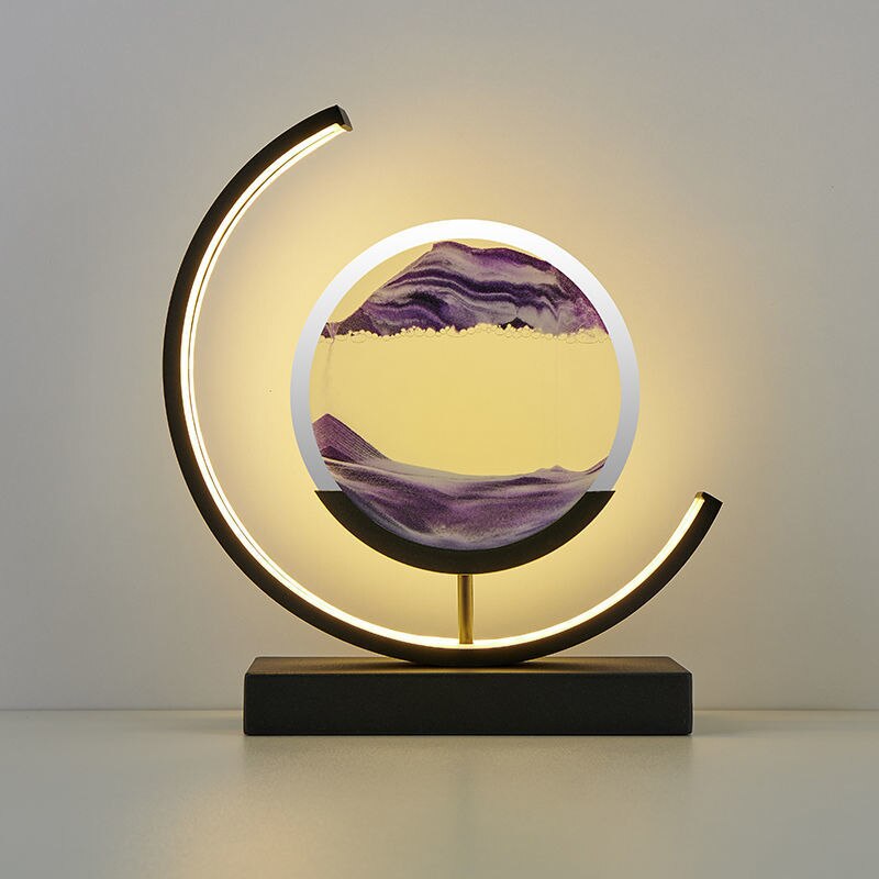 DuneGlow | Sandtimer Bordslampa