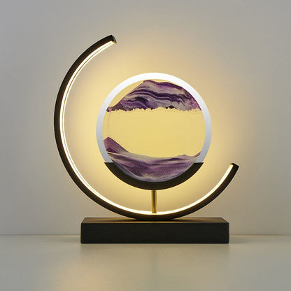 DuneGlow | Sandtimer Bordslampa