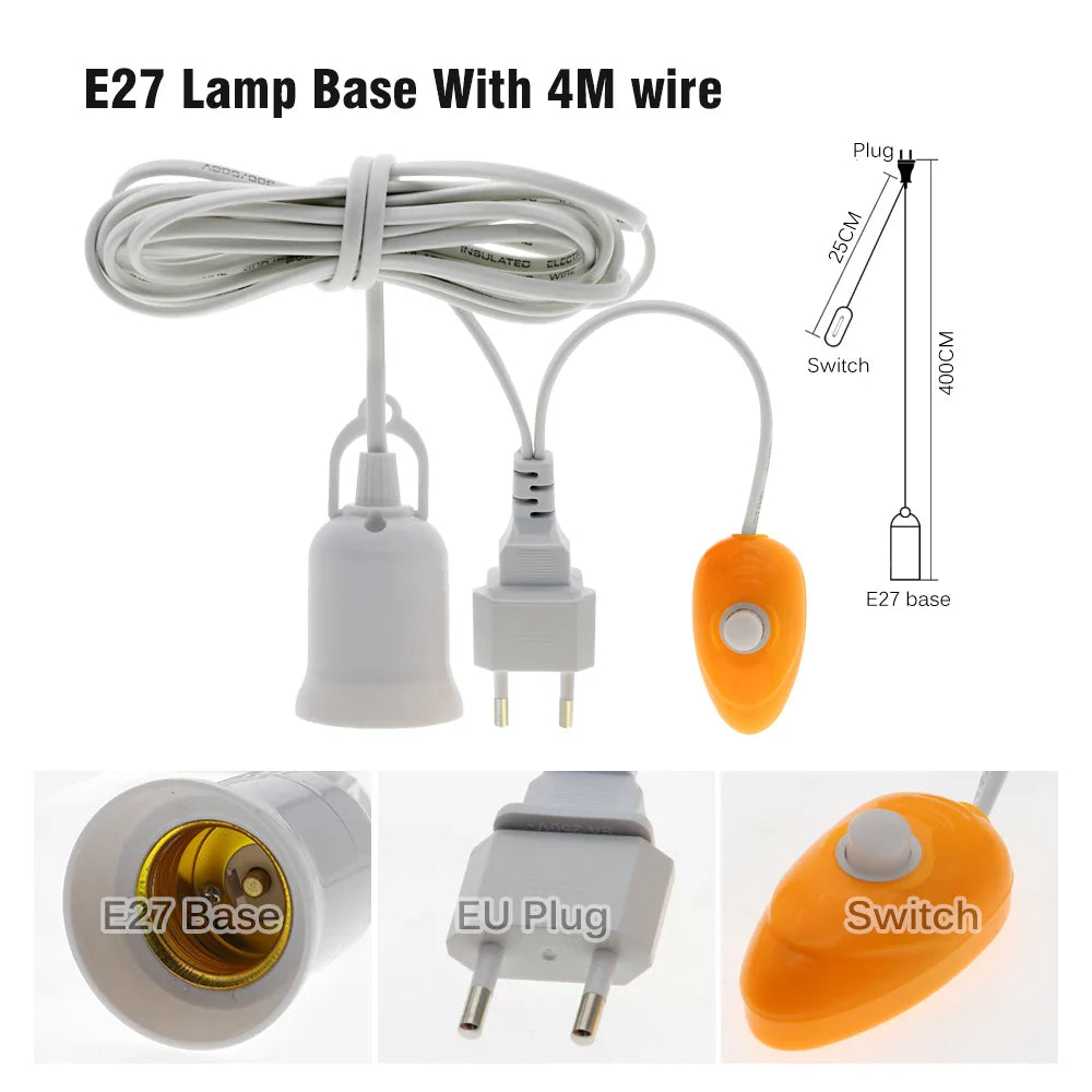 Carvallo växtlampa Florisun E27 | 18W fullspektrum | liknande solljus | För rumsväxter & växthus