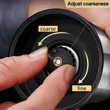 Carvallo-in-1 Kryddkvarn SPICURA DuoMill | Rostfri Dubbelskvarn för Salt & Peppar | Manuell & Stilig