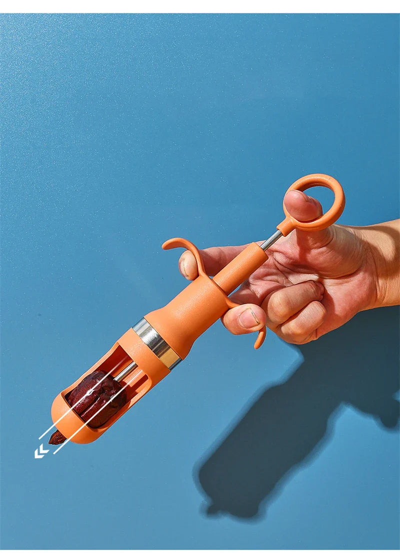 Carvallo Kärnfråntagare för Kirscher & Oliver | Manuell kärnfråntagare i rostfritt stål & ABS – 23×3 cm