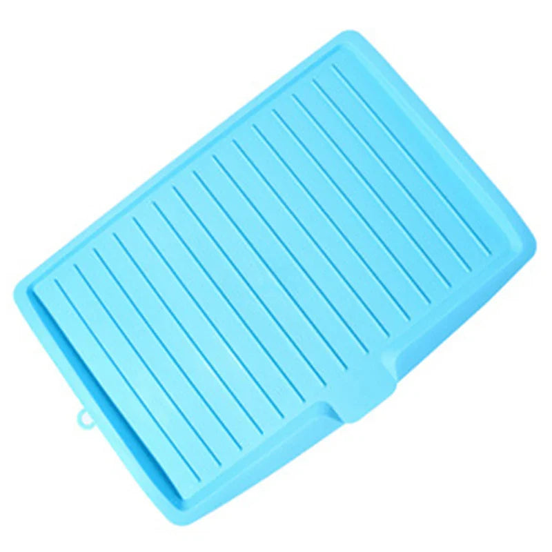 Carvallo Pro Flexibles Avtorkställ | Silikon-avtorkmatta för handfat | Värmetålig & Fällbar | 44,7 x 30,9 cm | Tallsortering för kök