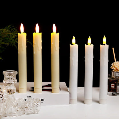 AuraFlame - Värmelösa 3D LED-ljus
