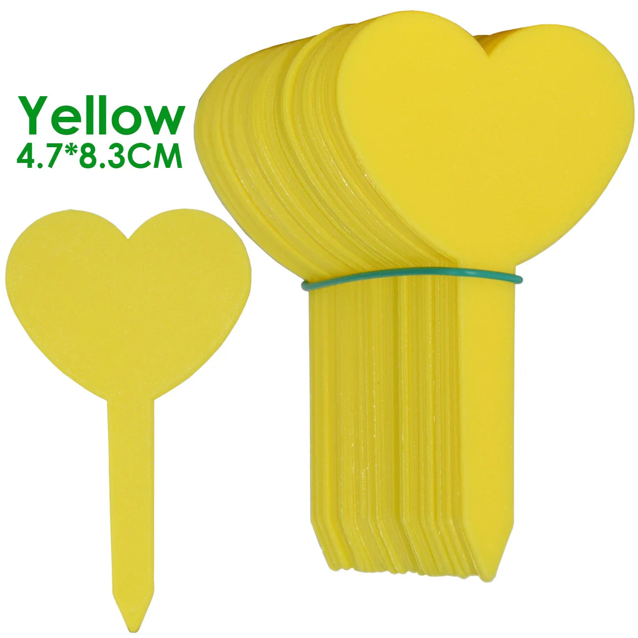 Carvallo Trädgårdsetiketter | 50 stycken | Vattentäta växtskyltar i plast | Återanvändbara | För krukor, rabatter & frön