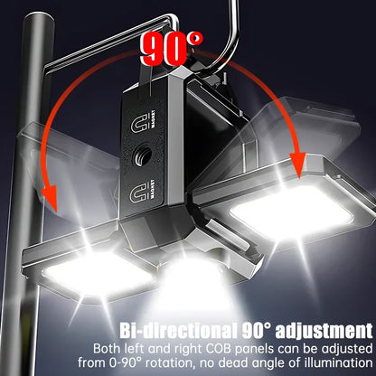 Carvallo Mini Ficklampa | 1000 Lumen | Magnetisk &amp; Återuppladdningsbar | Med flasköppnare &amp; karbinhake