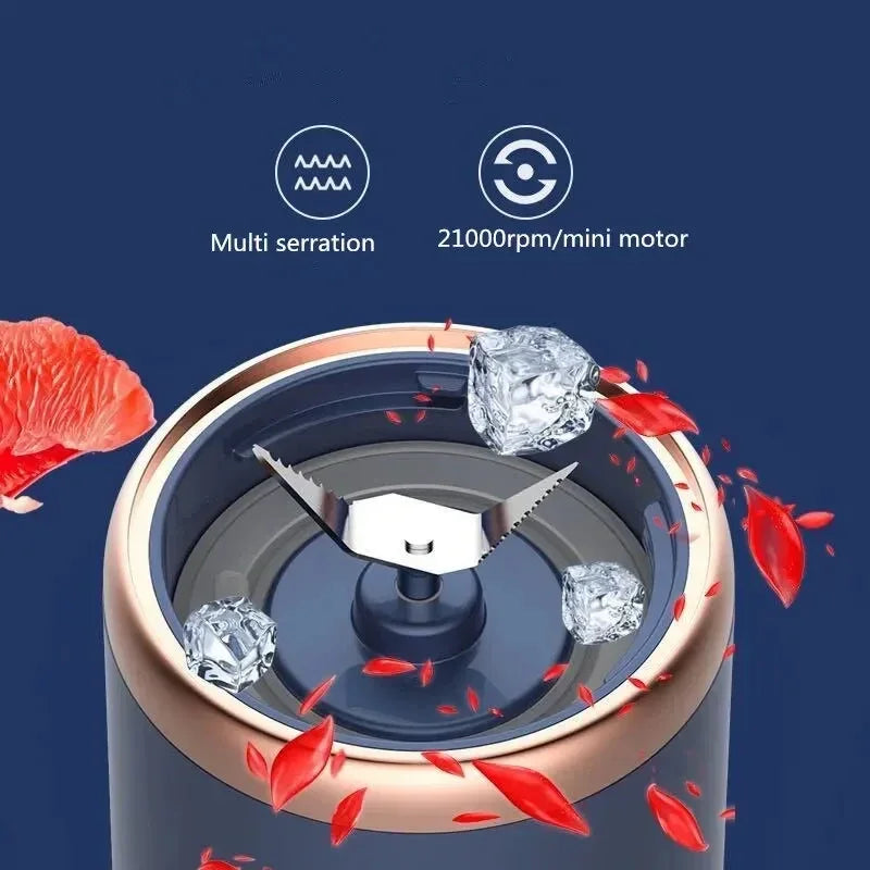 Carvallo-safare VitaJuice Go | Bärbar & Trådlös | För Frukt & Grönsaker | Färskpressad på språng