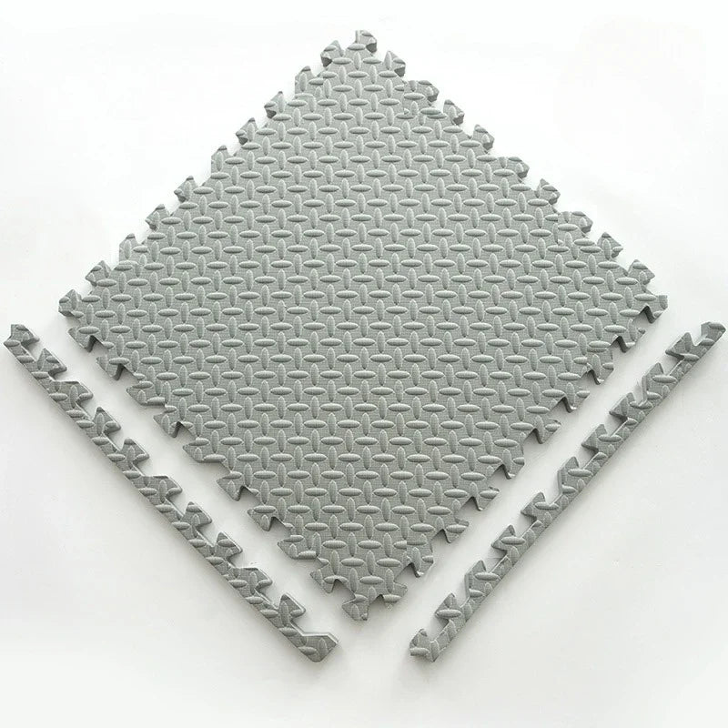 PlayMats – Färgglad skum babylekmatta pussel med låsbart design för barn