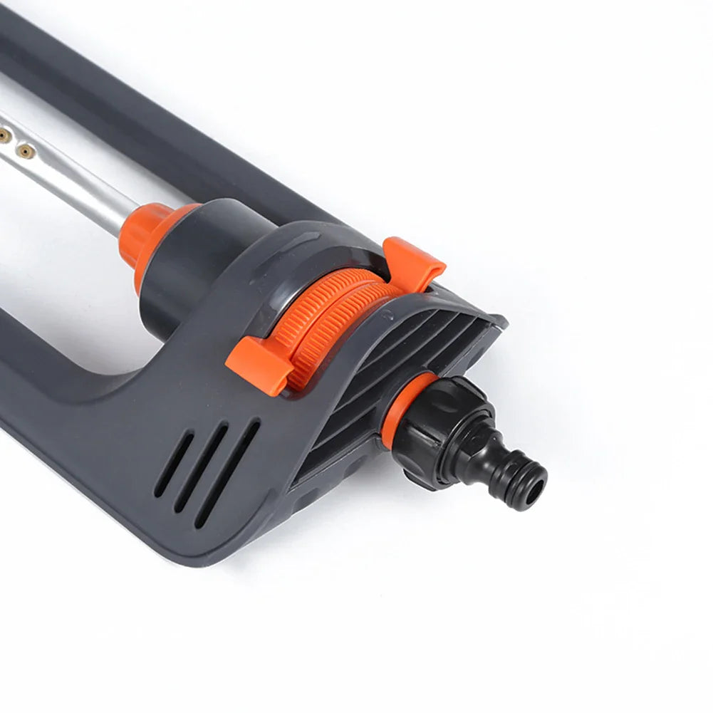 Carvallo EcoSwing Gräsmatta spridare med 4 spraylägen | Svängspridare för stora områden | 3/4-tums anslutning | Aluminiumrör & kopparmunstycken