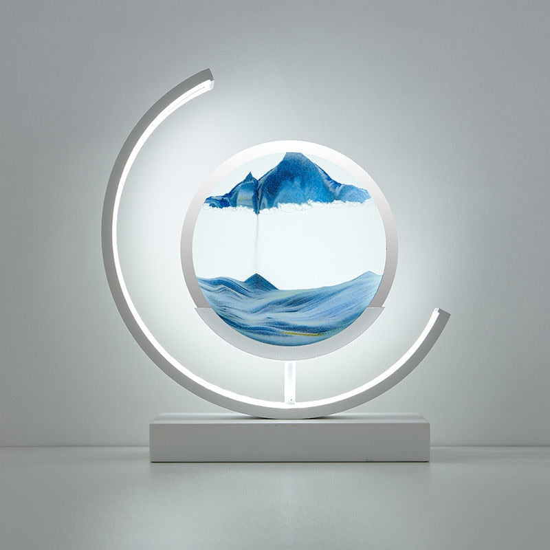 DuneGlow | Sandtimer Bordslampa