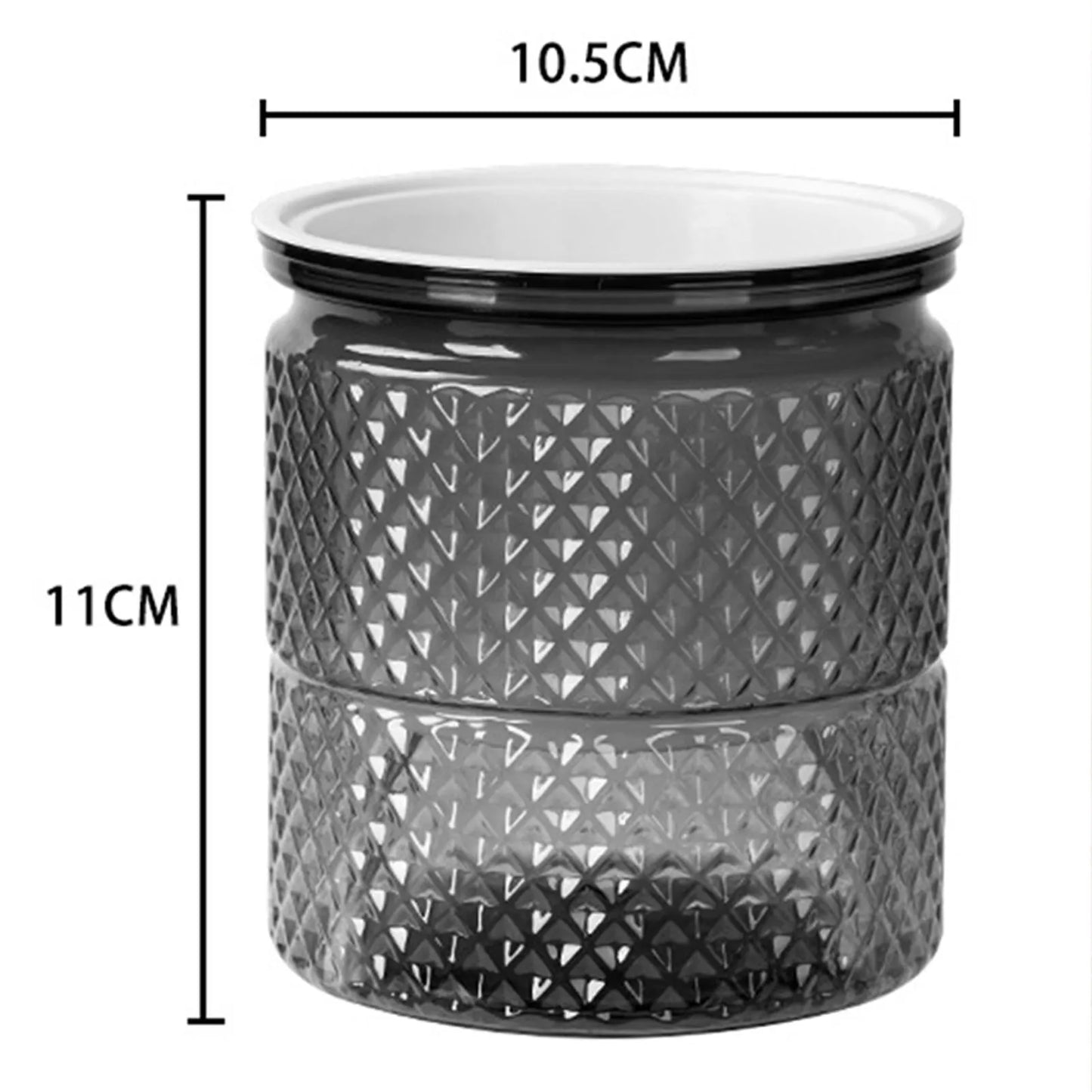 Carvallo Hydroponisk Blomkruka | Självbevattnande & Modern | För Inomhusväxter | 3-pack