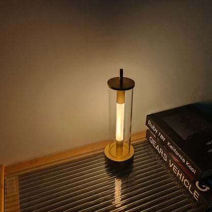 GlowLuxe - Uppladdningsbar LED Bordslampa för Inomhus &amp; Utomhus, Trådlös och Vädertålig