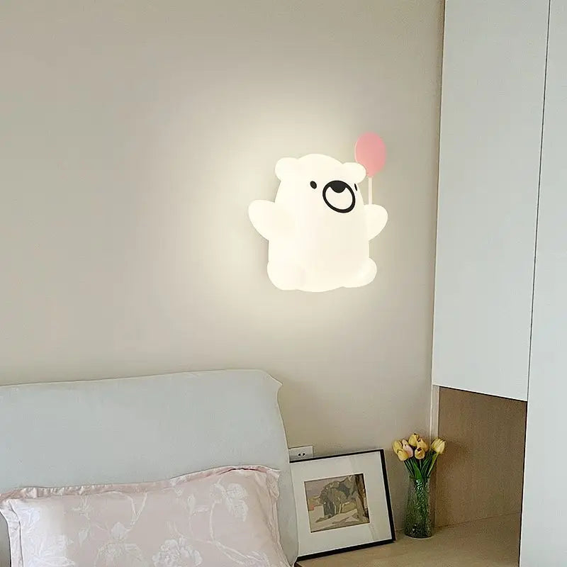 CartoonKinder - Dimmbar LED Vägglampa för Barnrum