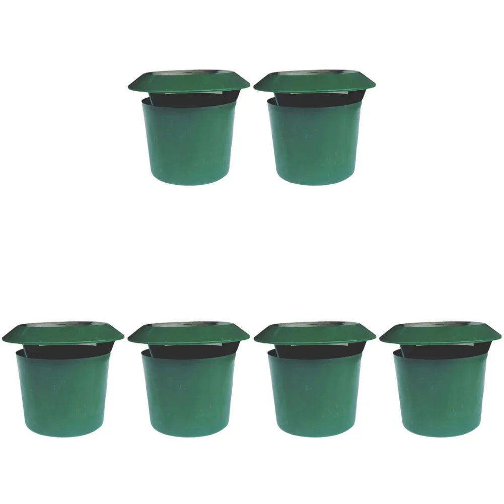 Carvallo Eco | Snigelfälla med ölattraktion | Återanvändbar & Miljövänlig | För trädgård & rabatt | 2/4/10 stycken