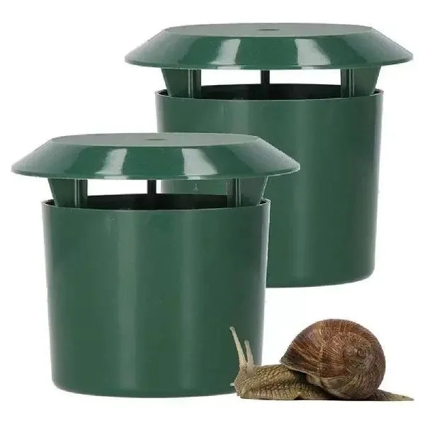 Carvallo SnailGuard EcoTrap | Miljövänlig djuravvisare | Återanvändbar & väderbeständig | För trädgård, grönsaksland & gård
