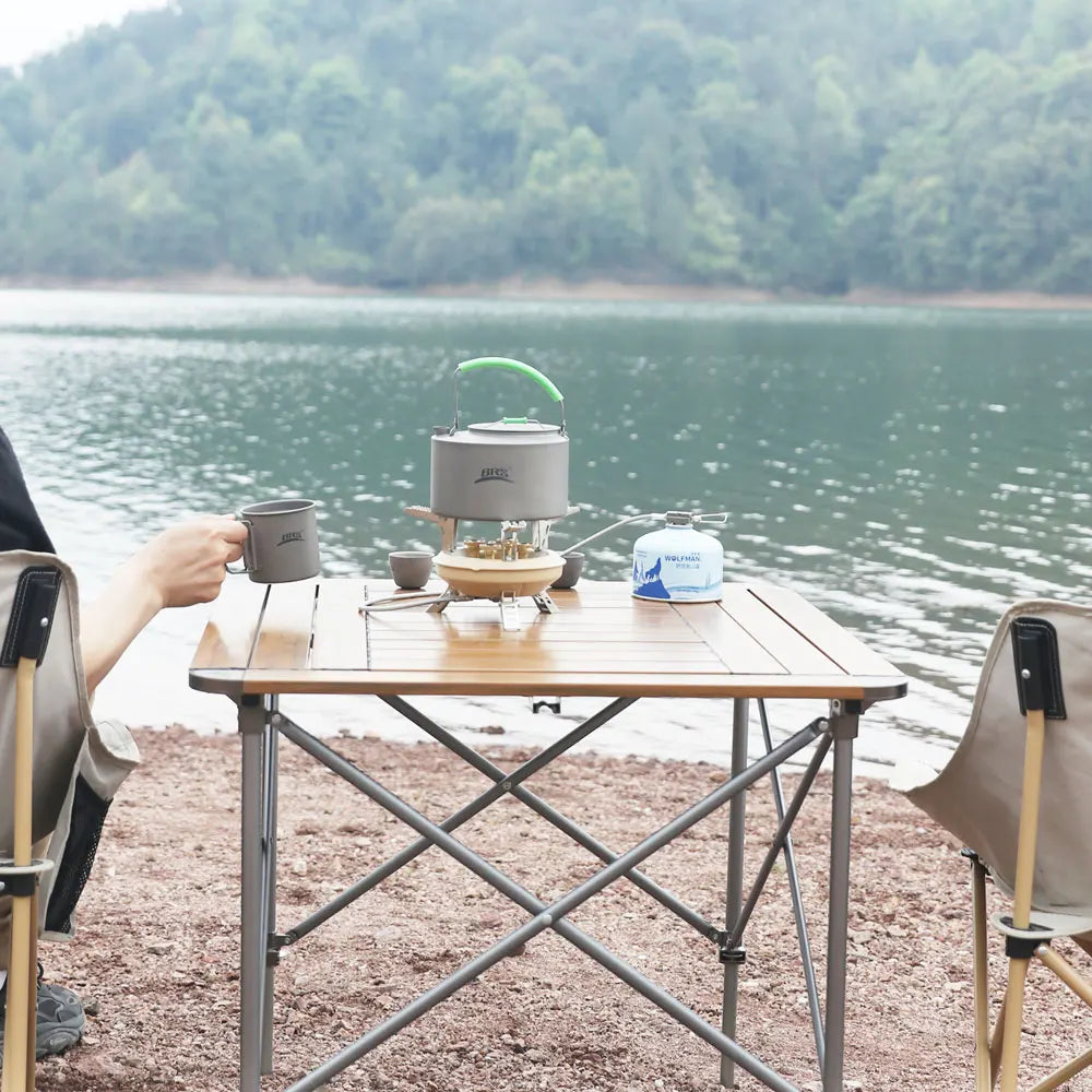 Carvallo Camping-Gasspis 16000W med piezo-tändning | Fällbar högtrycksgasbrännare för utomhus och nödsituationer | För butan/propan