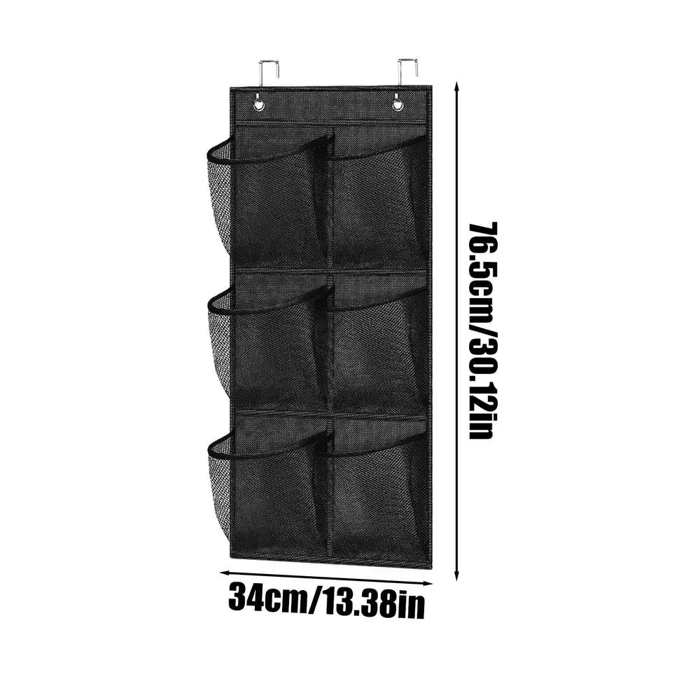 Carvallo MaxGrid Väggorganisatör med 6 fack | Hängande förvaringsväska | Non-woven & Fönster