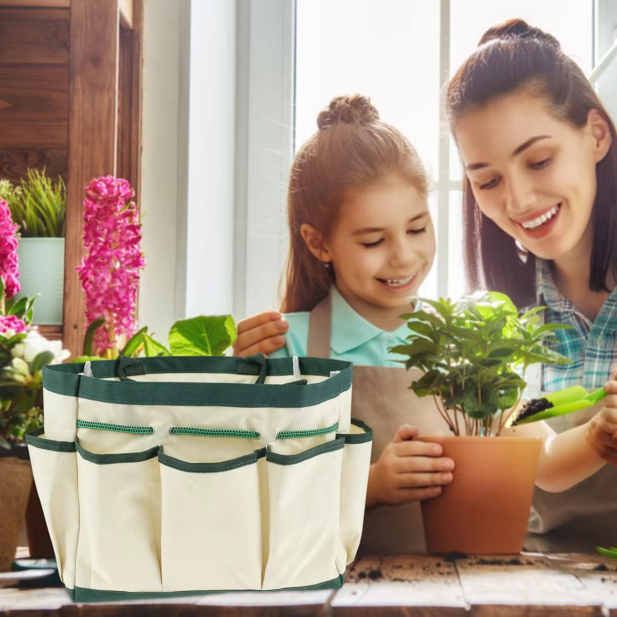 Carvallo Verktygsväska | 12 L Volym | Vattenavvisande & Robust | För Trädgård, Balkong & Gård