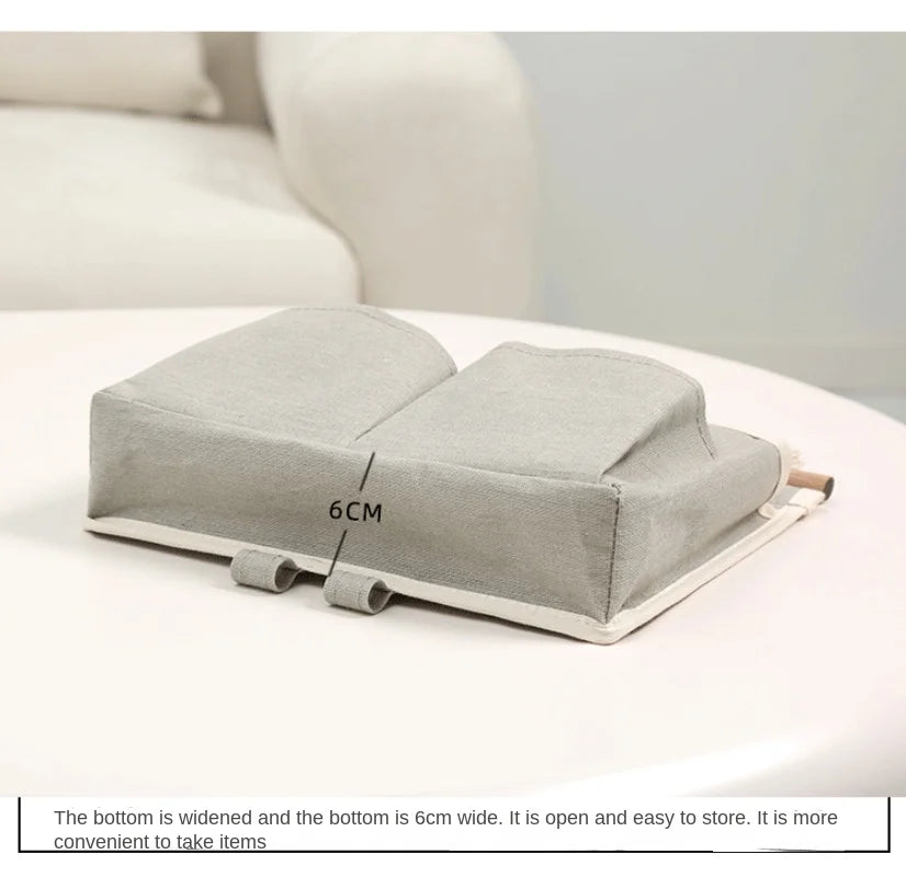 Carvallo Vägghängande väska | Vattenavvisande hängorganisatör | Bomull-linne | För underkläder & småsaker