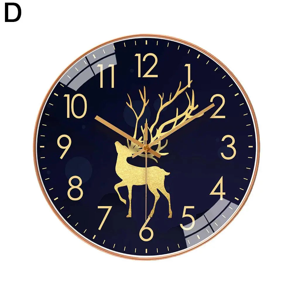 ModernArt - 3D Akryl Väggklocka för Heminredning