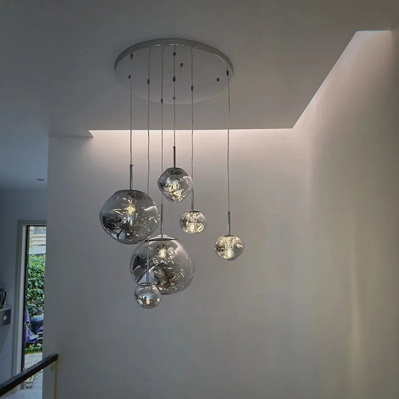 Lava Style LED Hänglampa för Modern Hemdekor