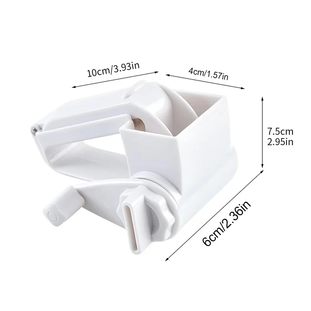 Carvallo Osthyvel | Manuell Trummrivare med vev | Rostfritt stål & ABS | För ost, nötter & choklad