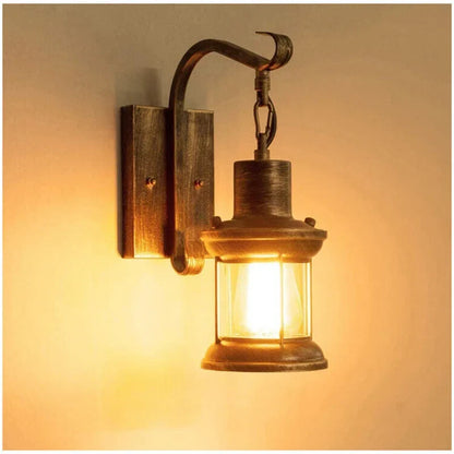 TimelessGlow – Antik Vägglampa för Loft &amp; Inredning