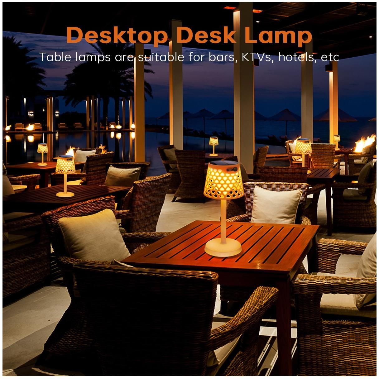 SolarRadiance Lampa - Modern trådlös solenergilampa för trädgården med 3-faldig installation