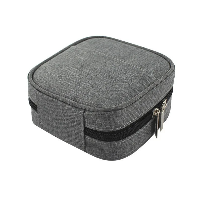 Carvallo MiniPack Mini Kabel- &amp; Gadget-Organizer | Vattentät förvaringsväska | För laddare, hörlurar &amp; adaptrar | Kompakt &amp; bärbar