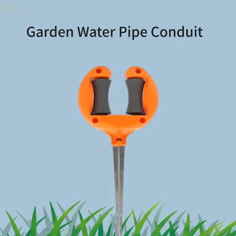 Carvallo FlexMount Trädgårdsslanghållare av ABS | 27×12×3 cm | Väggmontering | För balkong, trädgård & rengöring | Stabil & platsbesparande