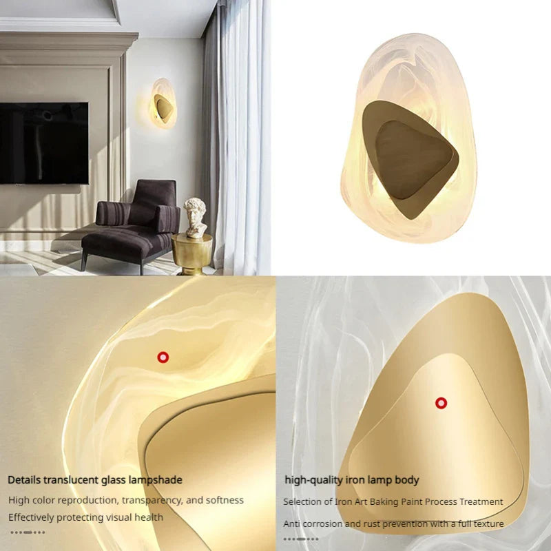 LuxeLicht - Minimalistisk LED Vägglampa