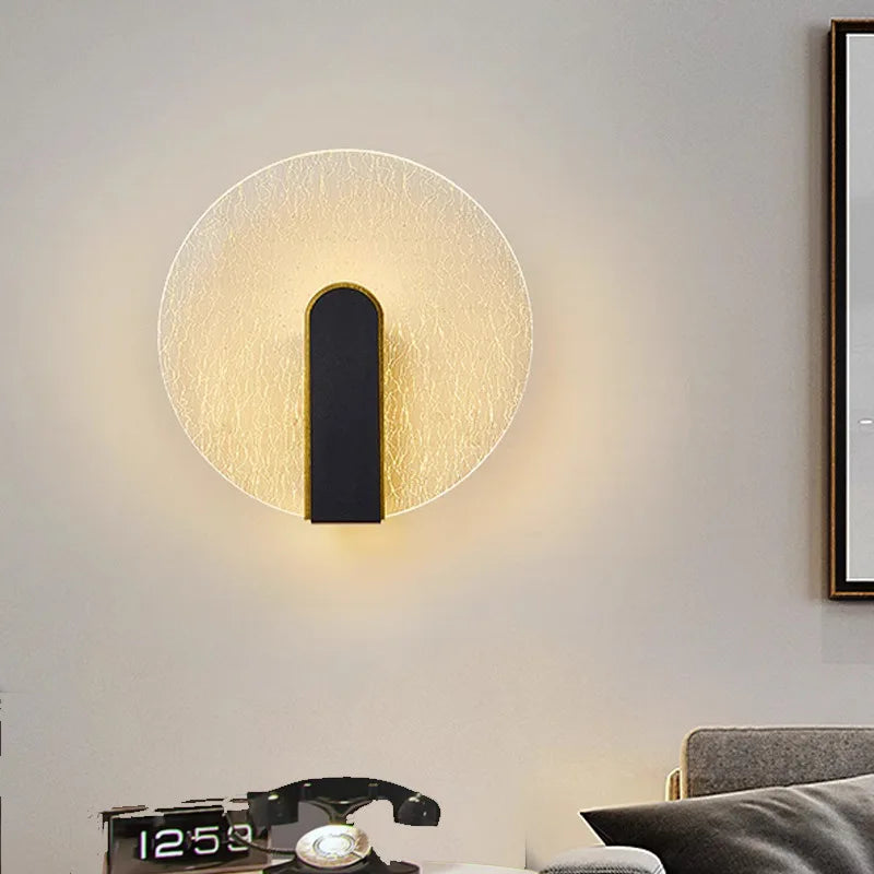 NordicGlow - LED Vägglampa i Akryl för Sovrum och Vardagsrum