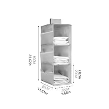 Carvallo Underklädesorganisatör ClosyNest AirFold | Fällbar förvaringspåse för underkläder, BH:ar & strumpor | Flerlagig & Tvättbar