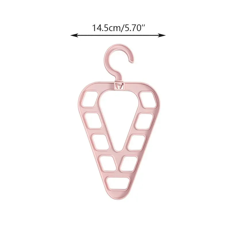 Carvallo FlexiHanger 9+ | Platsbesparande & 360° vridbar | För vertikal & horisontell användning | 9-i-1 system